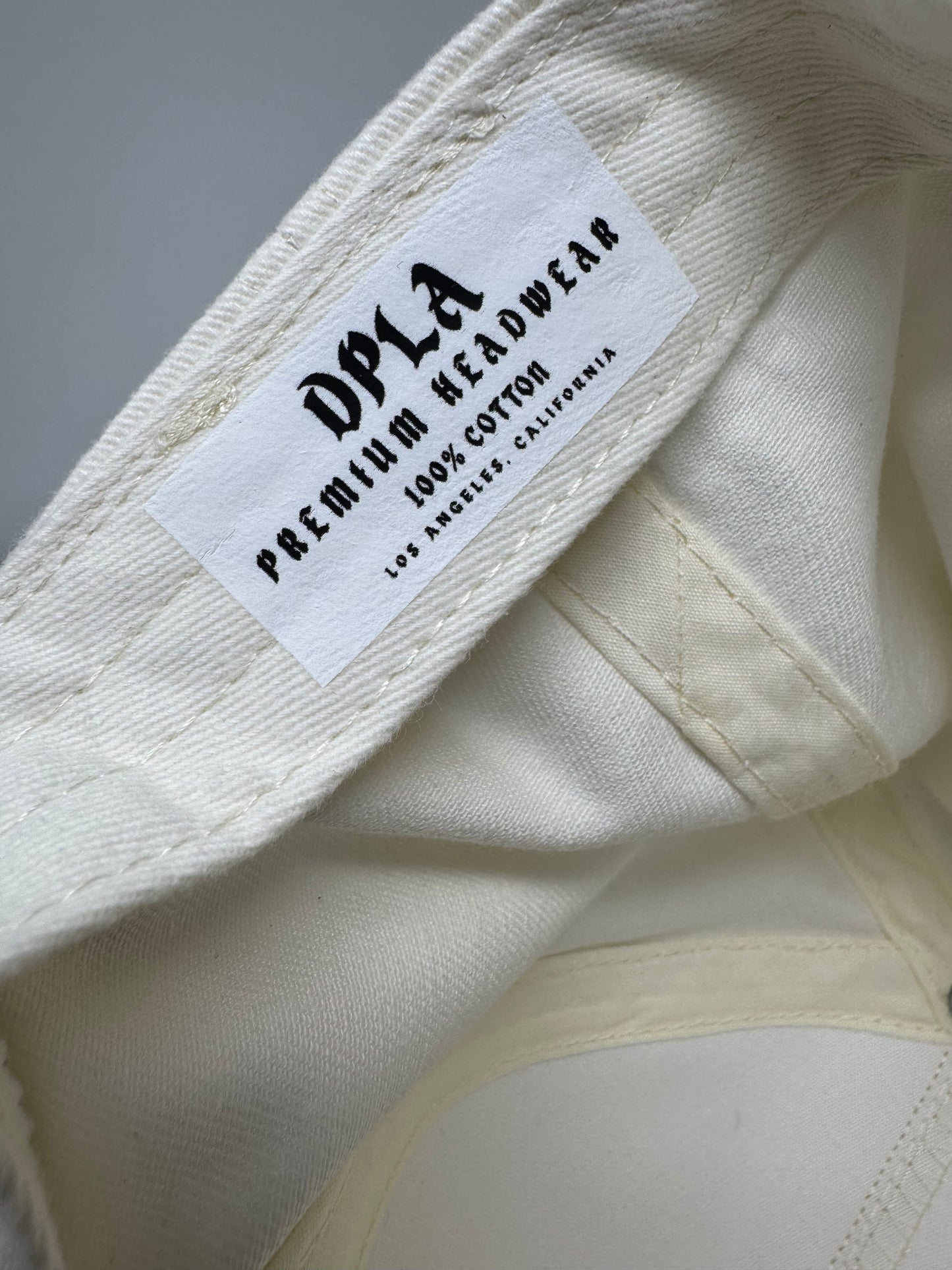 DPLA PREMIUM 5 PANEL SNAPBACK | CREAM/COPPER